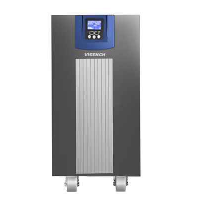 Visench Top Quality Zero Transformation Ups Systems Pure Sine Wave Output Ups 1 Single Phase 6Kva Online Ups