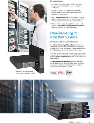 5kva Rack Mount Ups 9PX 5KVA 4.5KW Eaton UPS 19 inch Rack Tower Uninterrupted Power Supply UPS 1500va