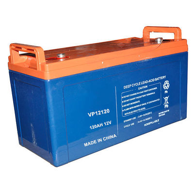Loodzuurbatterij Onderhoudsvrij Batterij 12v 120ah CE Deep Cycle Batterij ABS Mobiele prijs Vlak Plaat Deep Cycle: Gezegelde gel