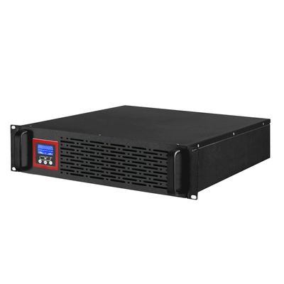 Dubbele omzetting 10kva 9kw kortsluitingsoverstromingsbeschermer Online Rack Mount Ups met LCD-displaypaneel