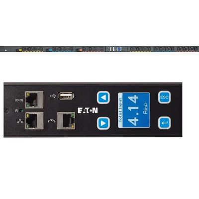 16A Afgewerkte AMP 1U PDU Voor Power Data Center EATON EFLXB00H FLEXPDU BASIC C14 10A 1P 8XC13