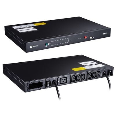 16A IP11 VERTIV Liebert ATS UF-LTS16-1P statische schakelaar met standaard netwerkkaart