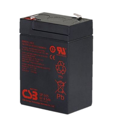 6V 4.5AH GEL batterij Ideaal voor energieopslag en oplaadbaar