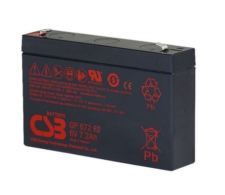 Zonnebatterijen Gel 6v 7.2ah Loodzuurbatterij Inverter UPS-batterij