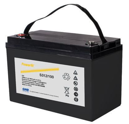Amerikaanse GNB-batterij Industriële energieopslagbatterij S312-100 12V 100AH met 1000 Wh elektrische energie
