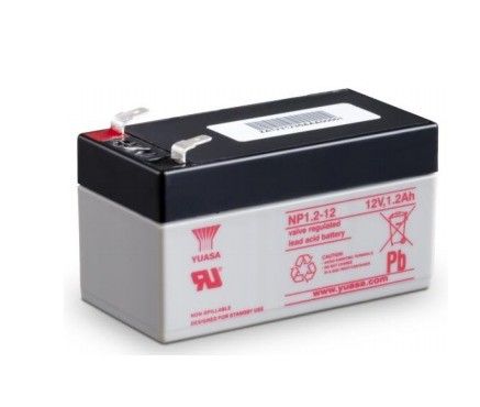YUASA energieopslagbatterij NP1.2-12/12V1.2AH Brandbescherming DC-scherm UPS