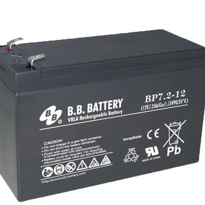 12V 7.2Ah accu verzegeld loodzuur accu BB accu BP7.2-12 VDC