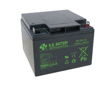 BB-accu BC28-12 12V 28Ah Beste energieopslag Onderhoudsvrij Oplaadbare VRLA-accu 28Ah voor elektrische energie