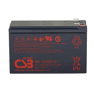 CSB-accu HR1232W 12V 32W herlaadbare onderhoudsvrije loodzuur AGM-accu