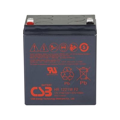 CSB-batterij HR1221W 12V 21W Hoogwaardige oplaadbare loodzuur droge batterijen voor elektrische energie