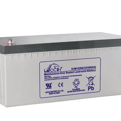 12v 200ah gelbatterijen voor UPS elektrische energie 1,2 Wh loodzuurgelbatterijen