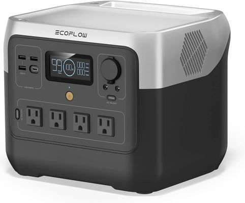 Ecoflow draagbare elektriciteitscentrale River 2 PRO Snel opladen, zonne-generator Draagbare elektriciteitscentrale 768wh 800W