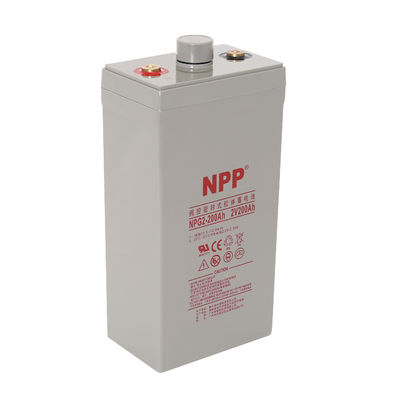 NPG2-200 Hoogwaardige loodzuurbatterij 2V 200Ah gelbatterij voor betrouwbare stroom