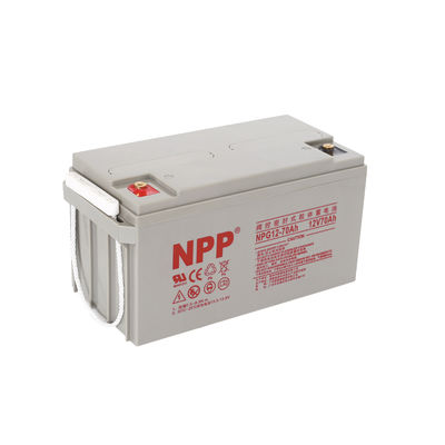 Hoogwaardige NPP NPG12V 70AH Zonne-energiesysteem Home Ups GEL-batterij voor zonne-stralingsbatterij