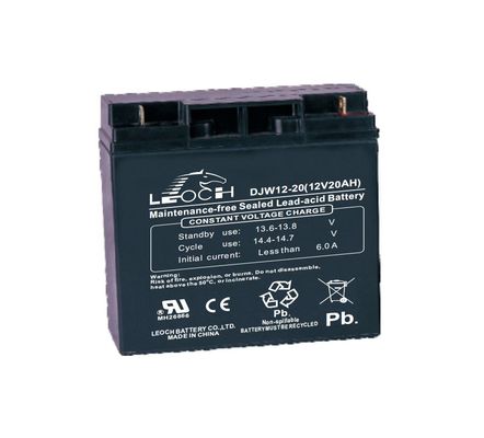 Zware 12V20AH loodzuurbatterij gebouwd voor vorkheftrucks, tractoren en industriële machines